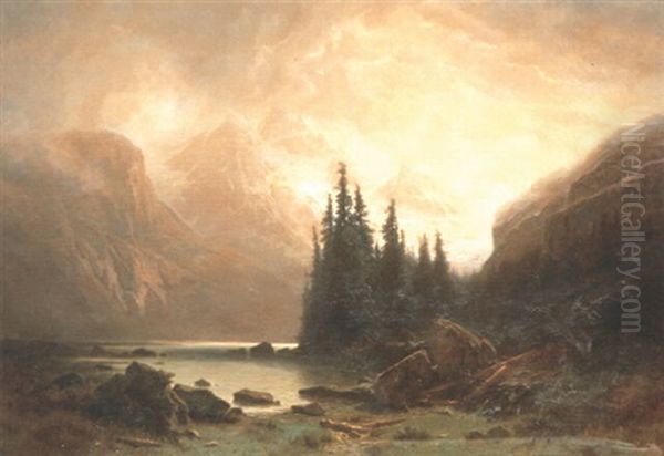 Le Lac D'oeschinen Sur Kandersteg - view 1