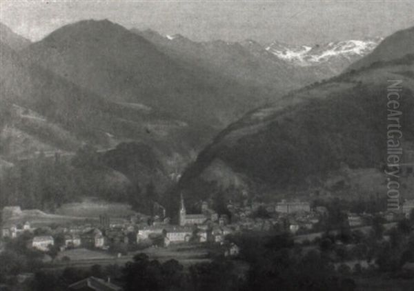 Ansicht Eines Schweizer Dorfes - view 1