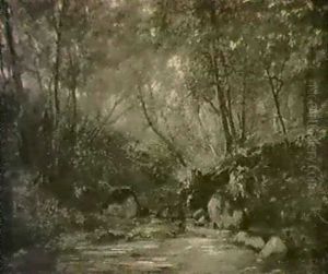 A Collonge Sous Saleve by Gustave Eugene Castan
