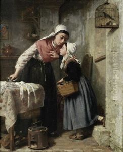 The Errand by Pierre Jean Edmond Castan