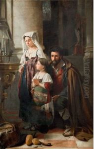 La Priere by Pierre Jean Edmond Castan