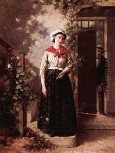 Der Verehrer by Pierre Jean Edmond Castan