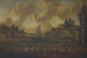 Vue D'un Port by Pieter Casteels III
