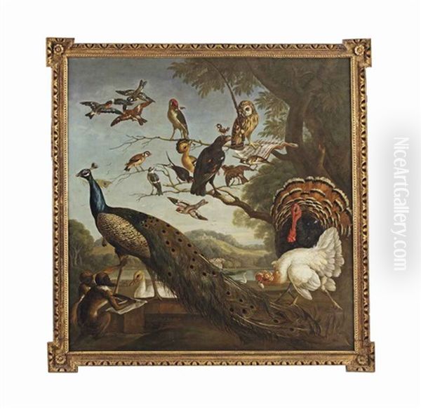 A Bird's Concert With Aesop's Fable Of The Stolen Feathers - view 1