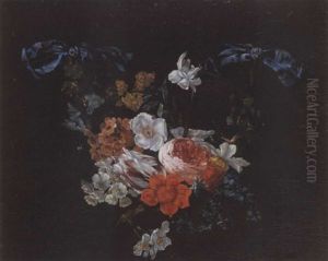Nature Morte A La Guirlande De Fleurs by Pieter Casteels III