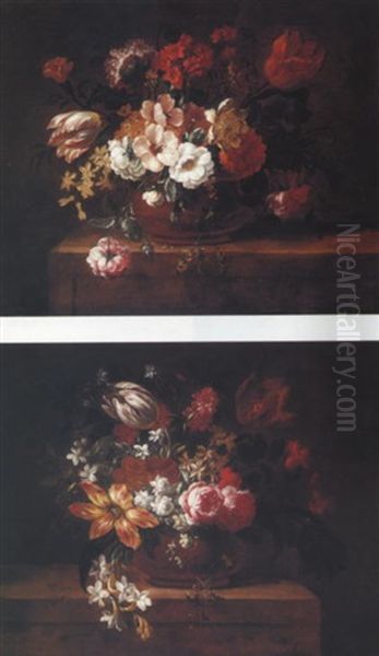 Still Life Of Flowers In A Vase - view 1