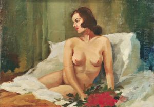 Studio Di Nudo Femminile by Amighetto Amighetti