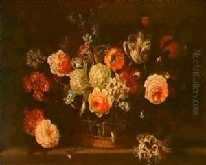 Corbeille De Fleurs by Pieter Casteels III