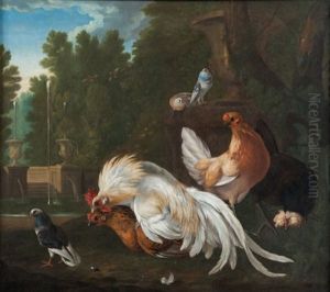 La Basse Cour by Pieter Casteels the Younger