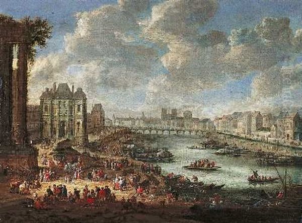 Ansicht Von Paris Mit Der Seine - view 1