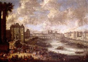 Scene Portuaire by Pieter Casteels the Younger