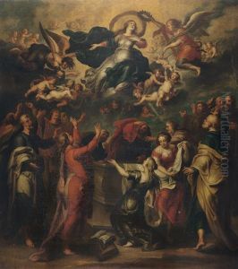Die Himmelfahrt Mariens by Pauwels Casteels