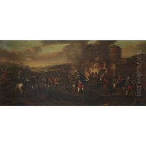 Military Skirmish by Pauwels Casteels
