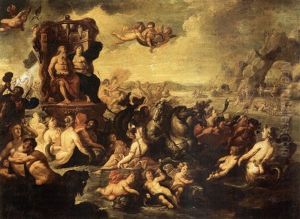 Neptune Et Amphitrite by Pauwels Casteels