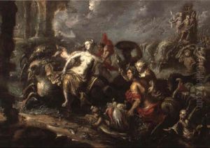 Neptun Und Amphitrite by Pauwels Casteels