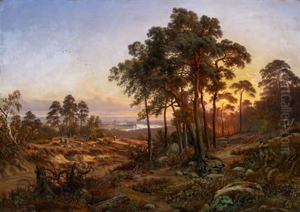 Landscape With A View Of Dresden - view 1