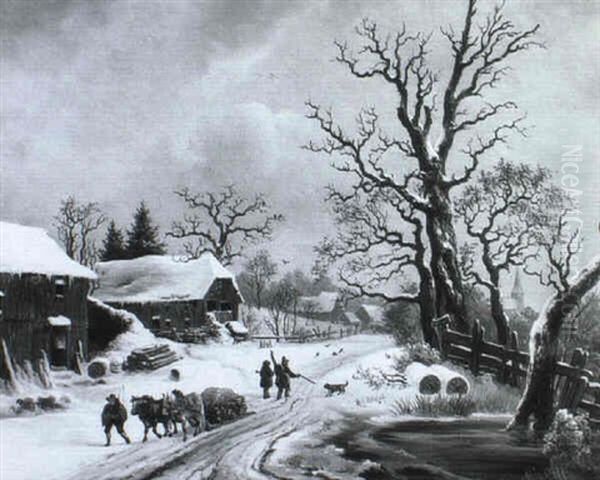 Ein Wintertag Auf Dem Lande - view 1