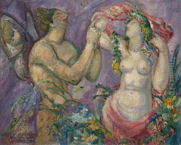 Faune Et Nymphe - view 1