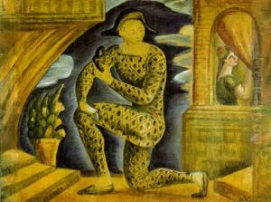 Arlequin Y Colombina by Carlos Alberto Castellanos