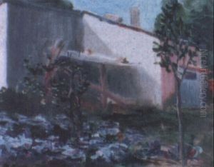 Casona Y Jardn by Carlos Alberto Castellanos