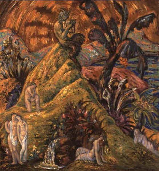 El Dios Pan Y Las Ninfas - view 1