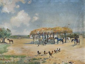 La Hora De La Siesta by Roberto Castellanos
