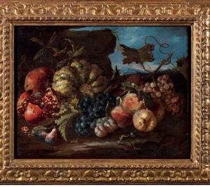 Natures Mortes by Giovanni Paolo Castelli (lo Spadino)