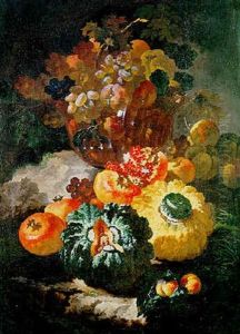 Fruechtestilleben by Giovanni Paolo Castelli (lo Spadino)