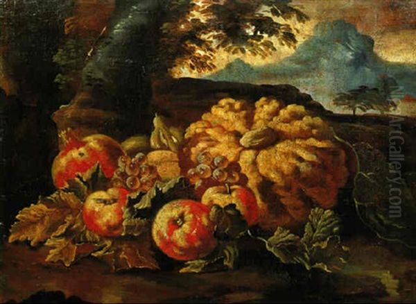 Natura Morta Con Frutti, Fruchtestilleben - view 1