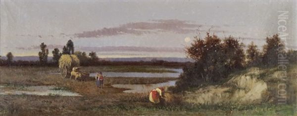 Romische Landschaft Mit Schilfsammlern - view 1