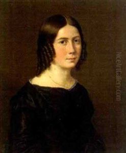Damenportrait by Louis Anton Gottlob Castelli