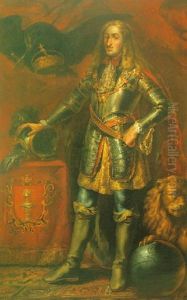 Retrato De Carlos Ii by Vicente Castello Y Amat