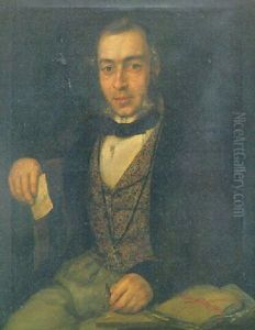 Retrato De D. Fulgencio Patuzie by Vicente Castello Y Amat