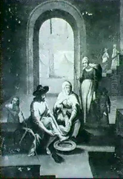 Christ In The House Of Martha And Mary - view 1