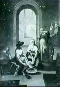 Christ In The House Of Martha And Mary by Bernardo Castello