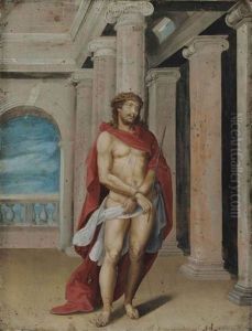 Christ Crowned With Thorns by Giovanni Battista Castello