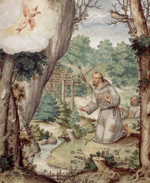 The Stigmatisation Of Saint Francis - view 1