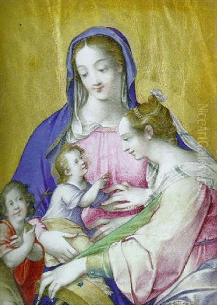 The Mystic Marriage Of Saint Catherine - view 1