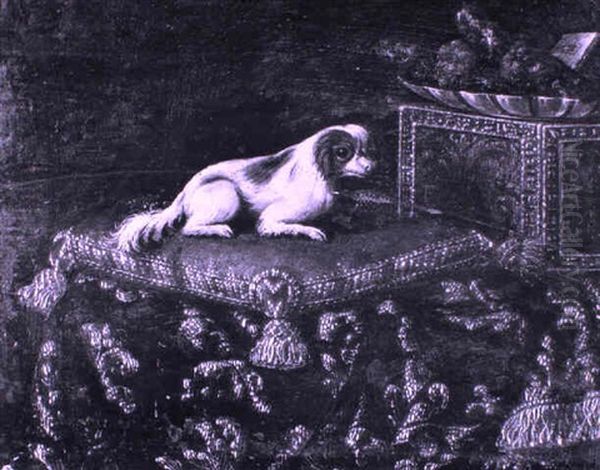 Natura Morta Con Tappeto E Cane - view 1