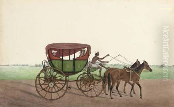 A Calcutta Hackney Coach - view 1