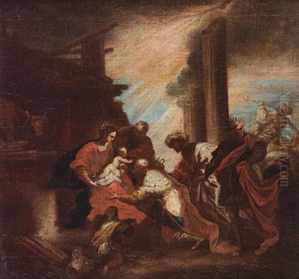 The Adoration Of The Magi (bozetto) - view 1