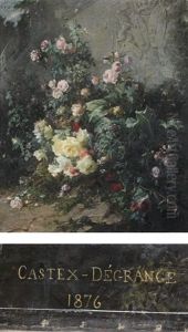 Buisson De Fleurs Aux Armes Et A La Devise De La Famille Thy De Milly
