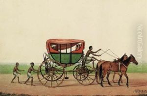 A Calcutta Hackney Coach A Calcutta Hackney Coach