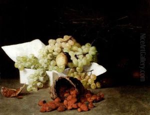 Fruits D'automne by Adolphe Louis (Napolean) Castex-Degrange