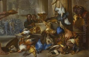 A Pagan Sacrifice In The Temple Of Jerusalem