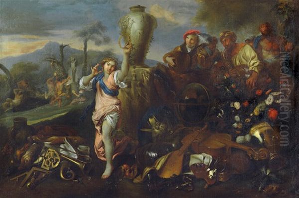 Allegorie Der Kunste Und Wissenschaften - view 1