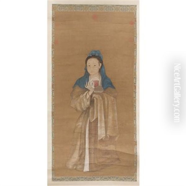 Female Dressed In Western Costume - view 1