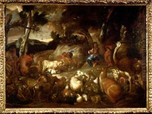 Orpheus Verzaubert Die Tiere Mit Dem Klang Seiner Lyra