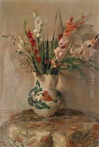 Still Life With Flowers by Giuseppe Amisani