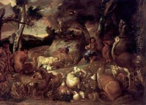 Orfeo E Gli Animali by Giovanni Benedetto Castiglione